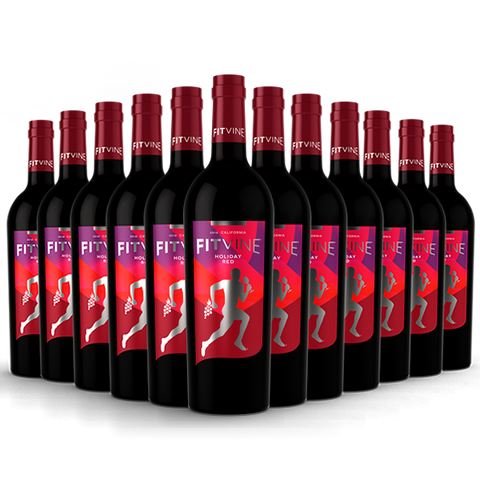 Limited Edition Holiday Blend 2016 Wine Case - FitVine Wine
